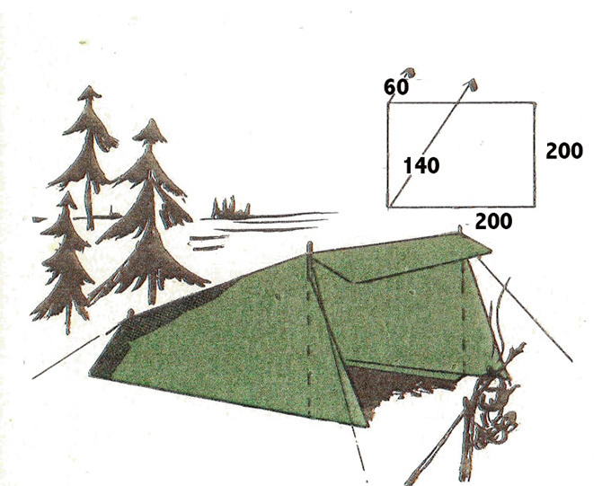 最終値下げ！　FINN ROVER LAAVU M-28 Finnrover Laavu M28 - 1 stuk(s) - Bushcraftshop.nl