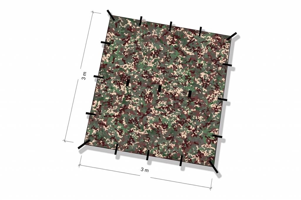 Tarp 3x3 – Multicam