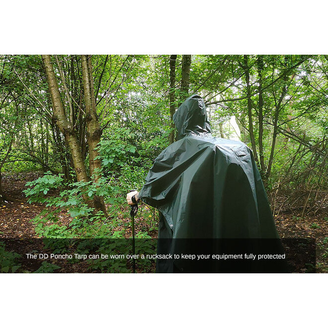 Poncho - Tarp - Olive Green