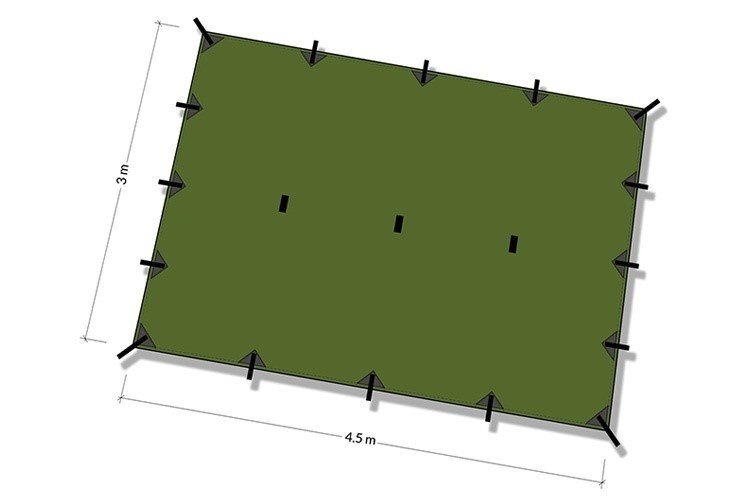 Tarp XL – Olive Green