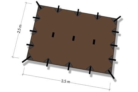 Tarp M – Coyote Brown