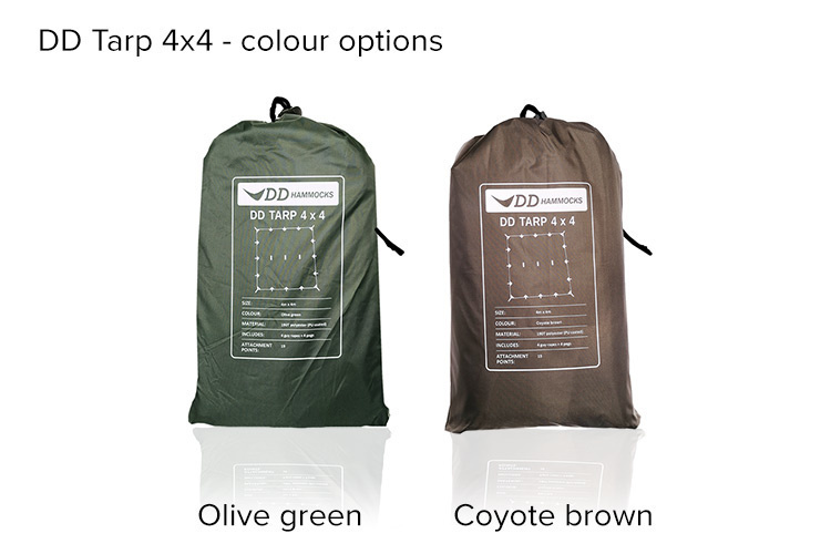 未使用 DDTarp 4x4 OliveGreen DD Tarp 4x4 - Olive Green