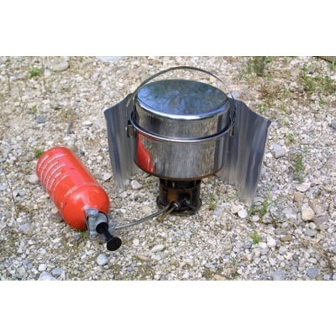 Aluminium Windscherm (Roll-Up) 18 cm
