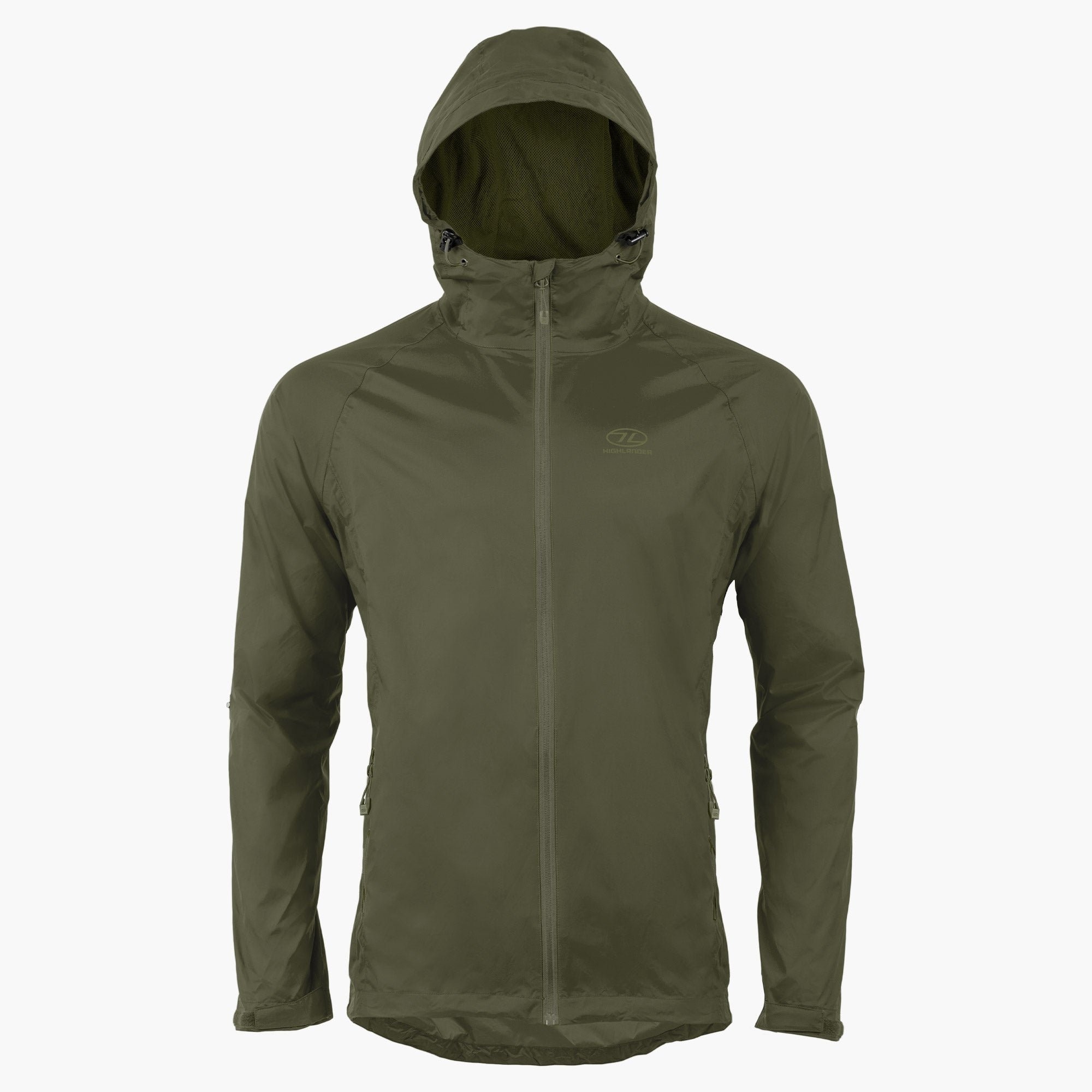 Stow & Go Packaway Jacket - Men - Olive Green