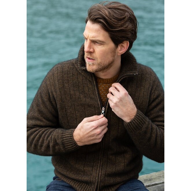 Possum Merino Lancaster 2 - Wollen Vest - Kauri