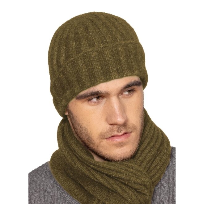 Possum Merino Rib Beanie - Muts - Avoka