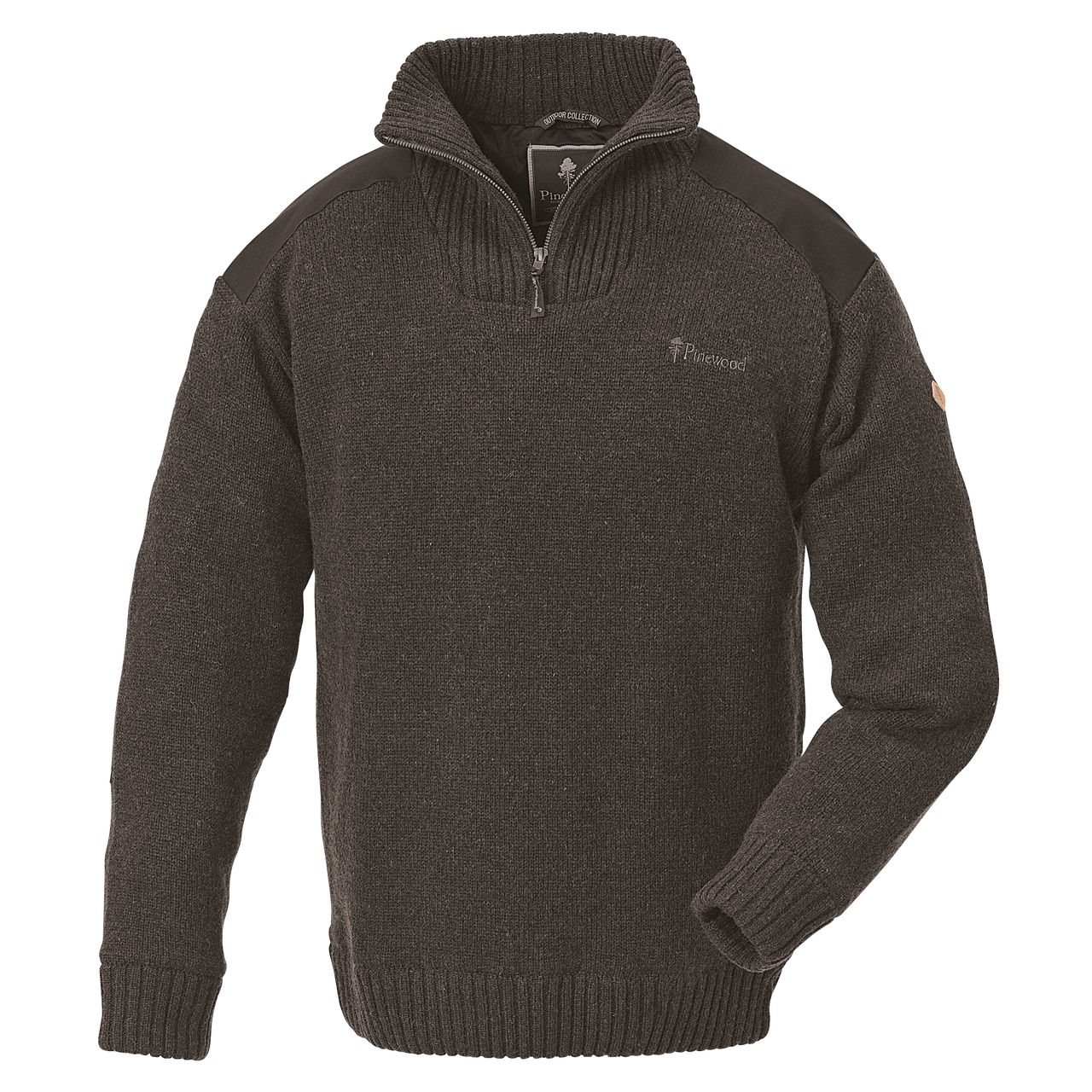 Hurricane Sweater - Brown Melange