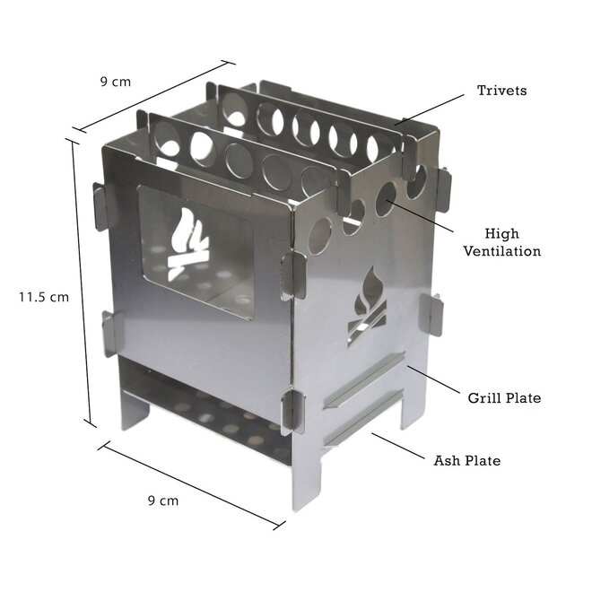 Bushbox Outdoor Pocket Stove