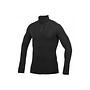 Merino Base Layer Zip Turtleneck LITE - Black