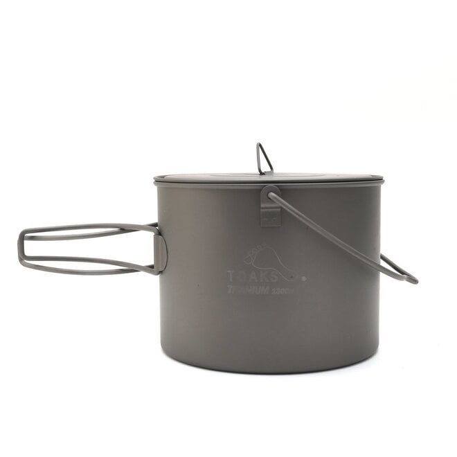 Titanium 1300ml Pan - Met Hengsel