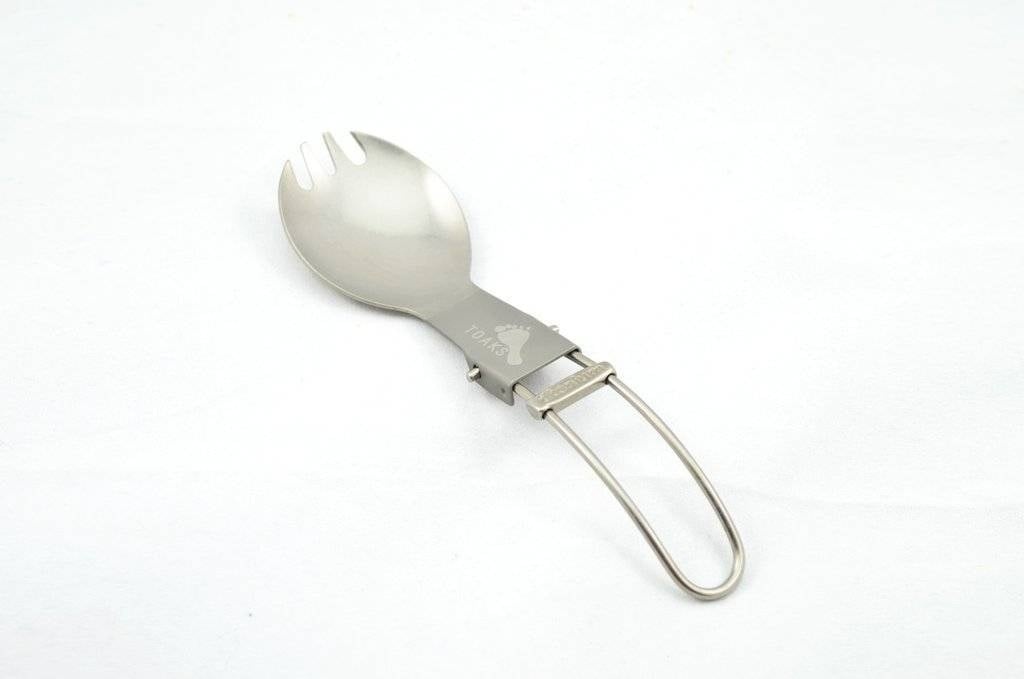Titanium Spork - Opvouwbaar