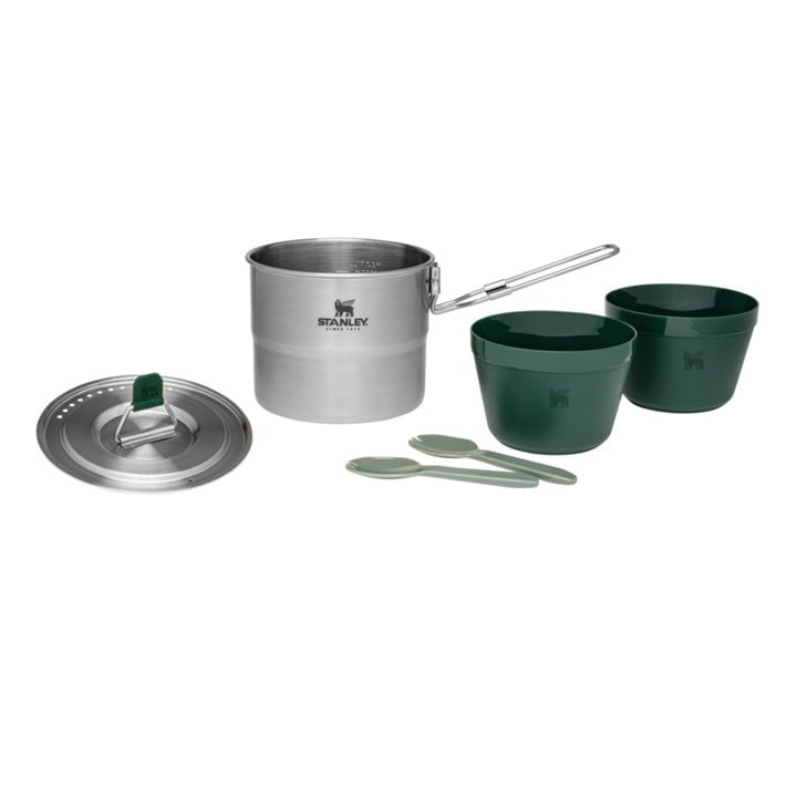 The Stainless Steel Cook Set For Two 1,0 L