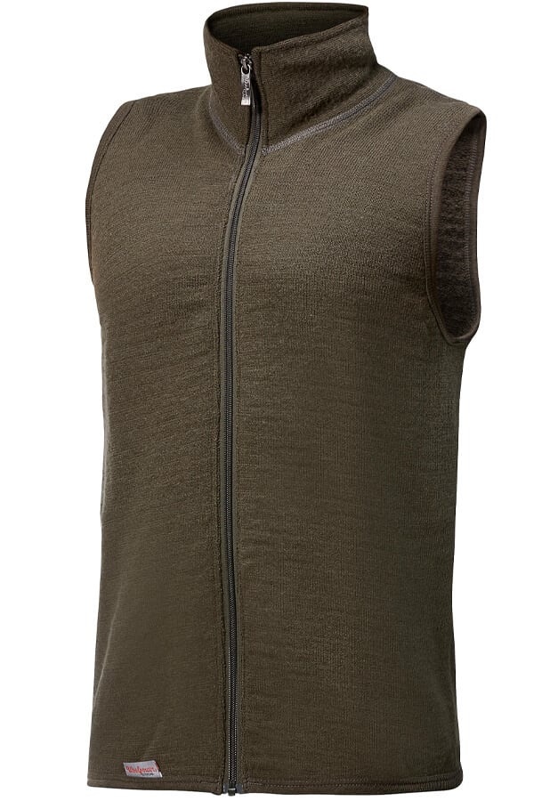 Merino Mid Layer Vest 400 - Pine Green