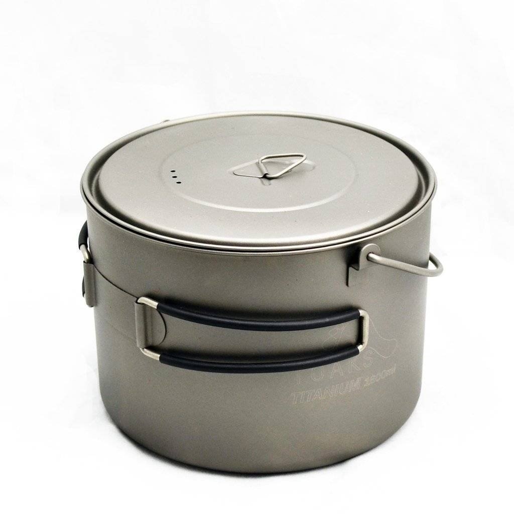 Titanium 1600ml Pan - Met Hengsel