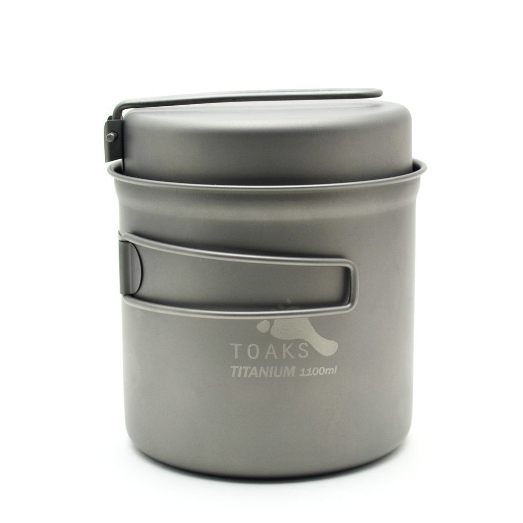 Titanium 1100ml Pan - Multifunctioneel deksel