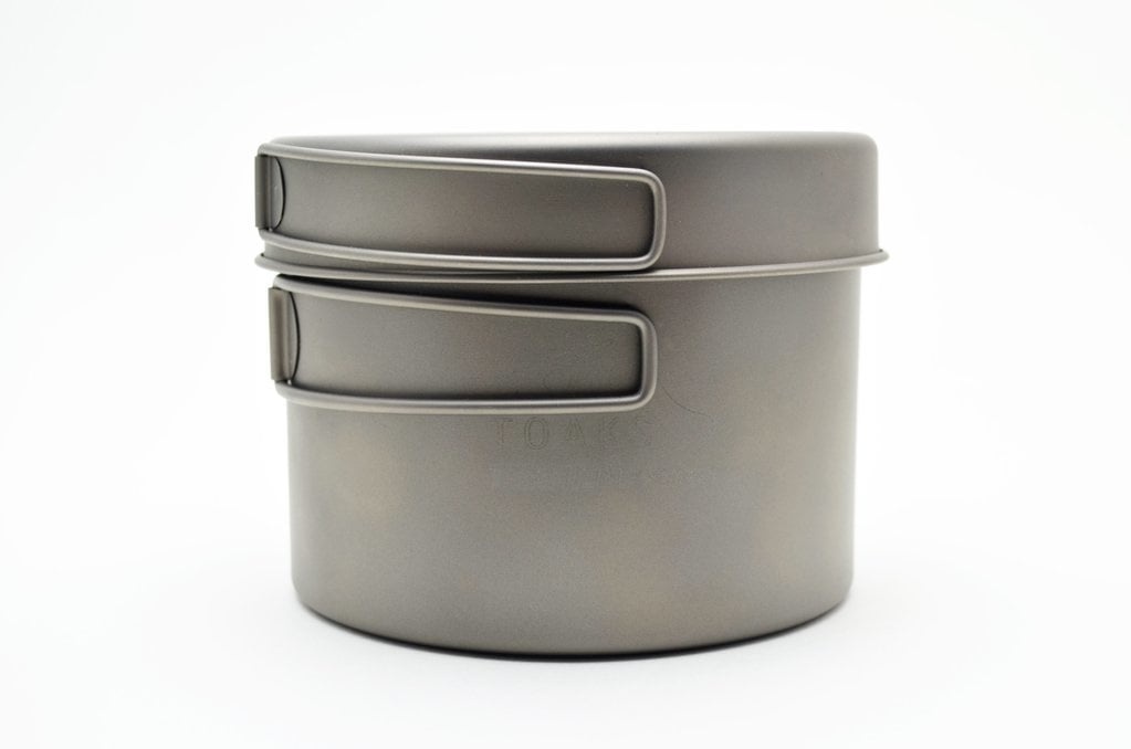Titanium 1300ml Pan - Multifunctioneel deksel