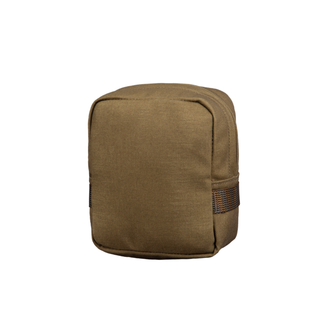 Zipped GP Pouch 3x3 - Brown