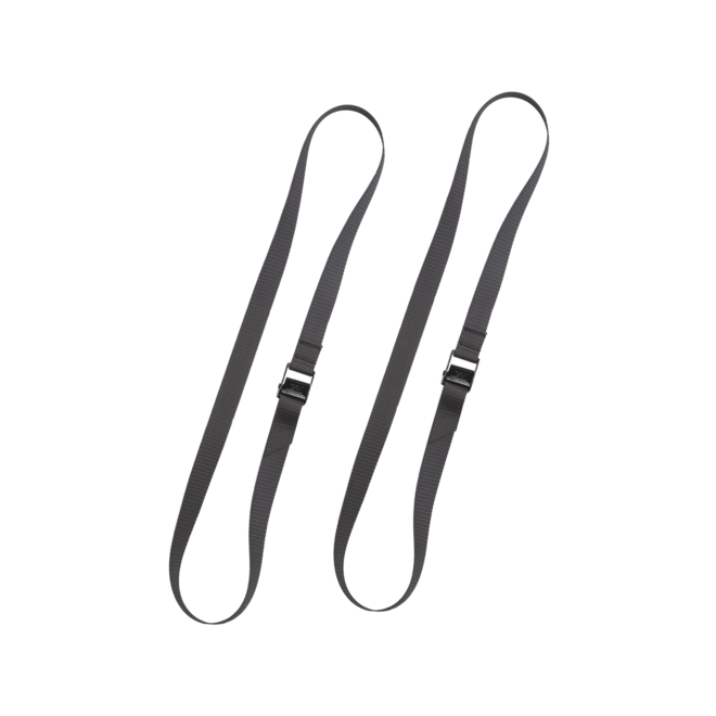 Pack straps cam buckle  120cm - Black