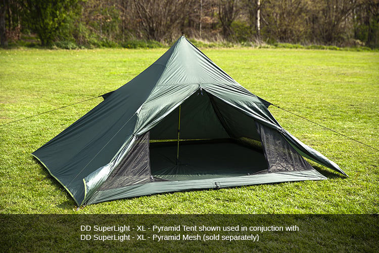 DD Hammocks DD SuperLight - XL Pyramid Tent - 1 stuk(s