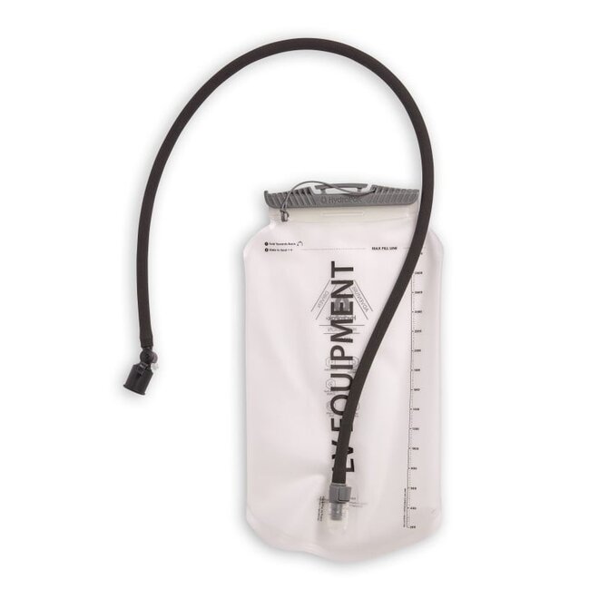 3L Bladder Transparent - 125cm Tube - Black