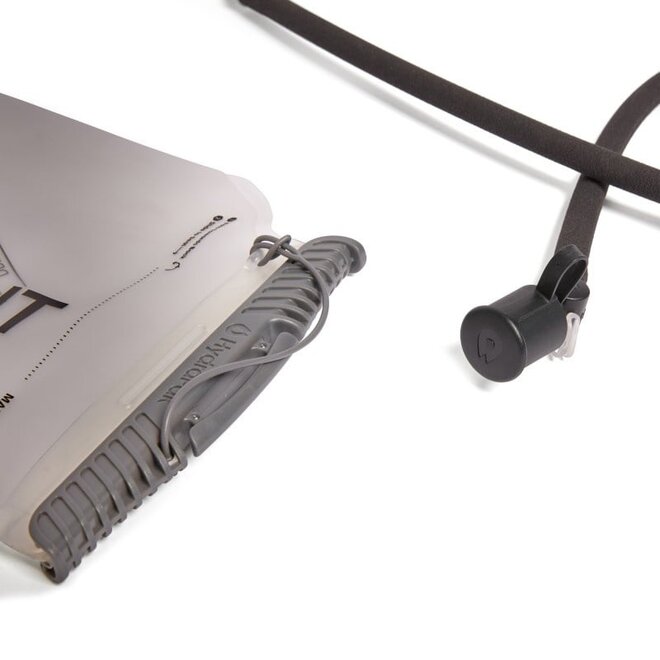 3L Bladder Transparent - 125cm Tube - Black