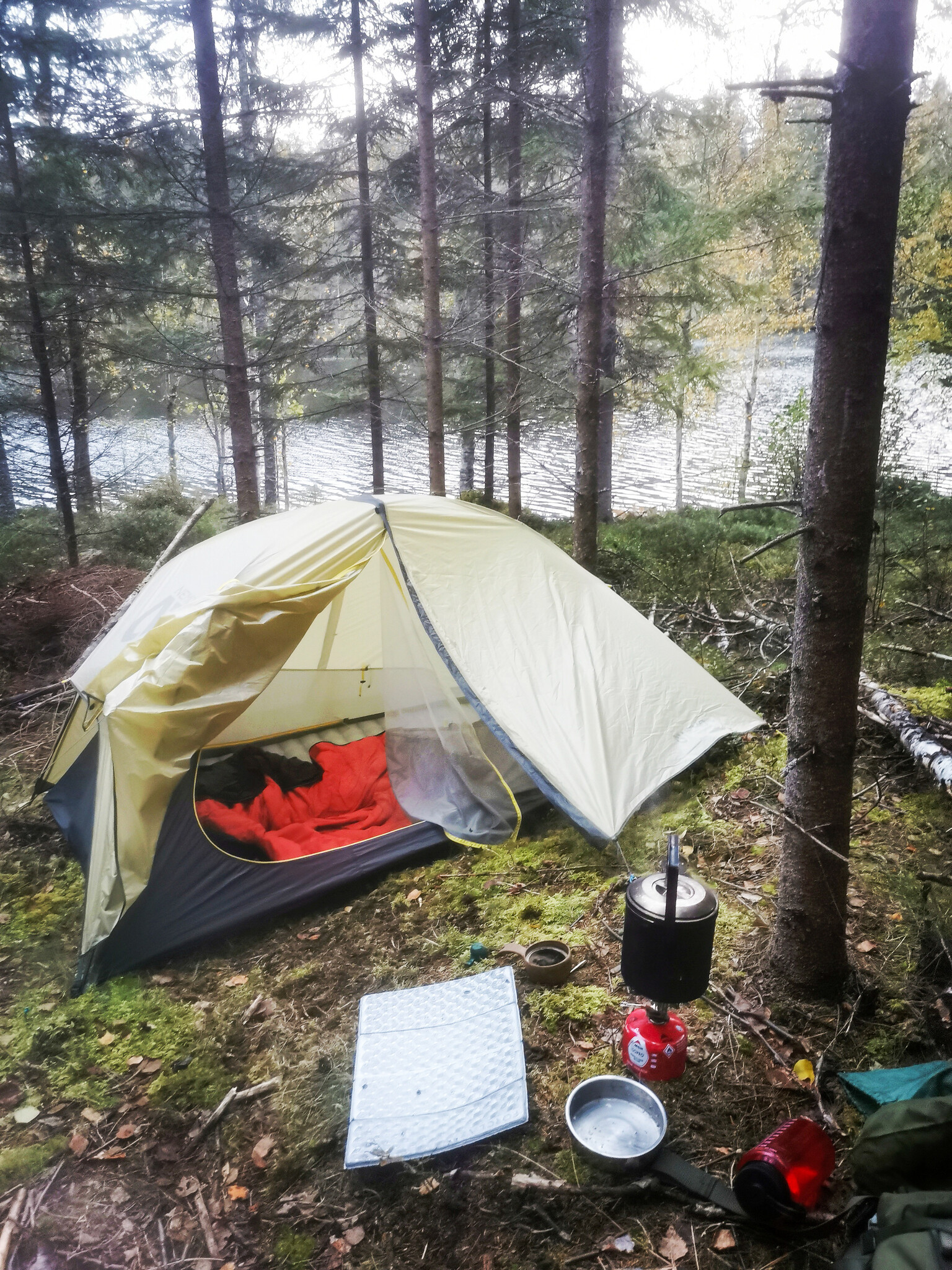 Nemo Hornet OSMO 2P met slaapzak