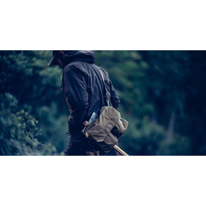 Claymore Schoudertas Cordura Bruin