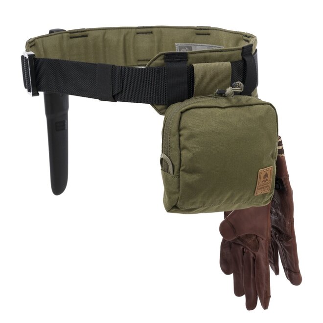 Forester Bushcraft Belt - Earth brown / Black A