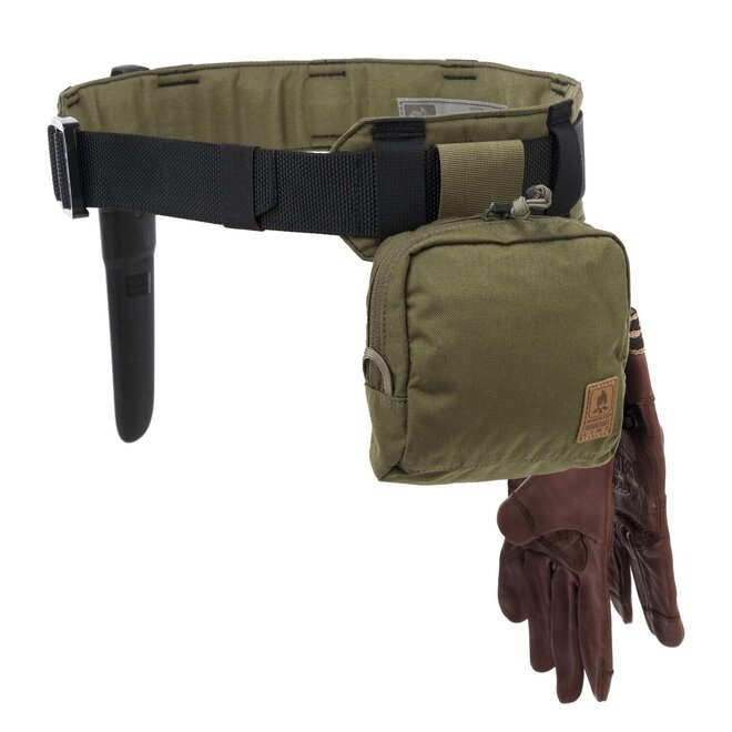 Forester Bushcraft Belt - Olive green / Black A