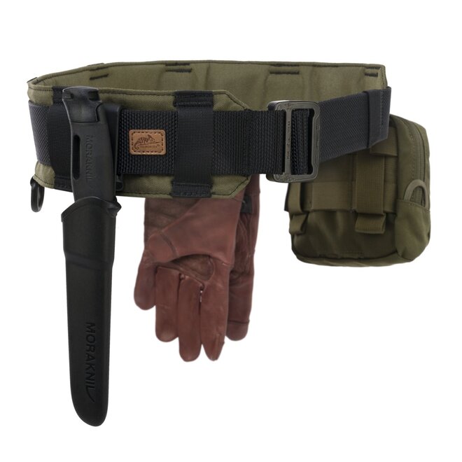 Forester Bushcraft Belt - Olive green / Black A