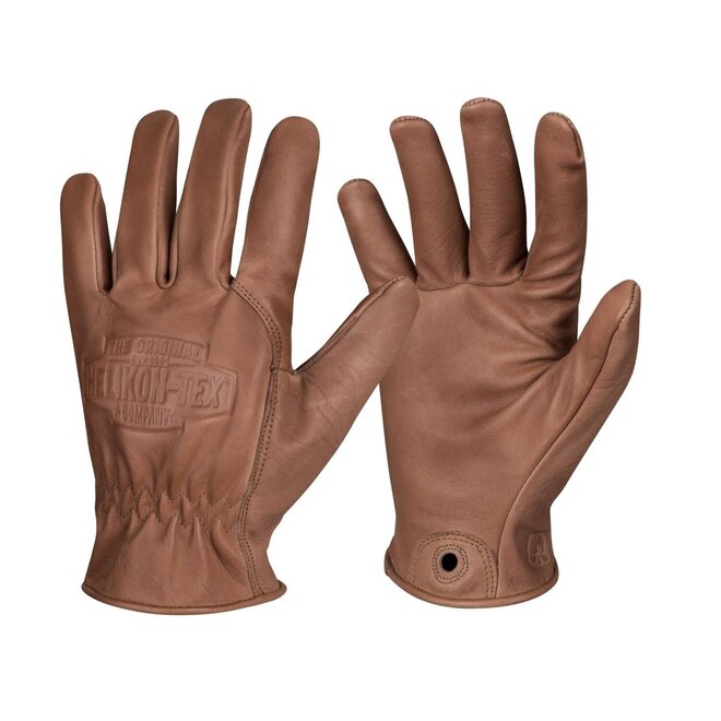 Leren Bushcraft Handschoenen Lumber Bruin