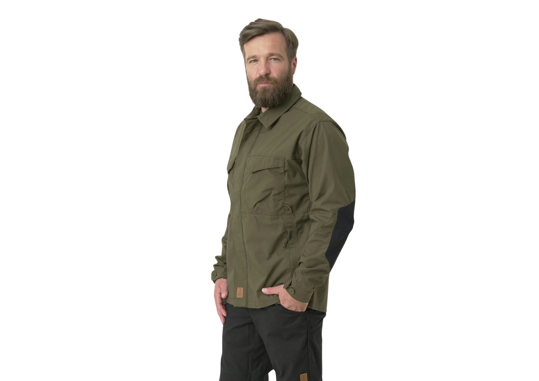Woodsman Shirt Taiga Green/Zwart