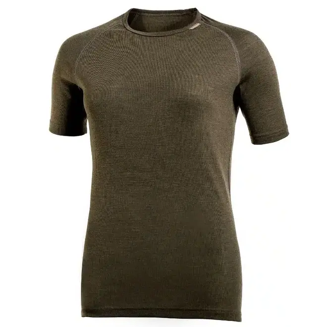 Merino Base Layer Tee LITE - Pine Green
