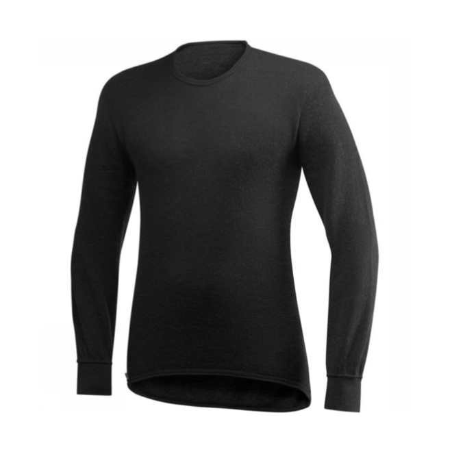 Merino Base Layer Crewneck 200 - Black