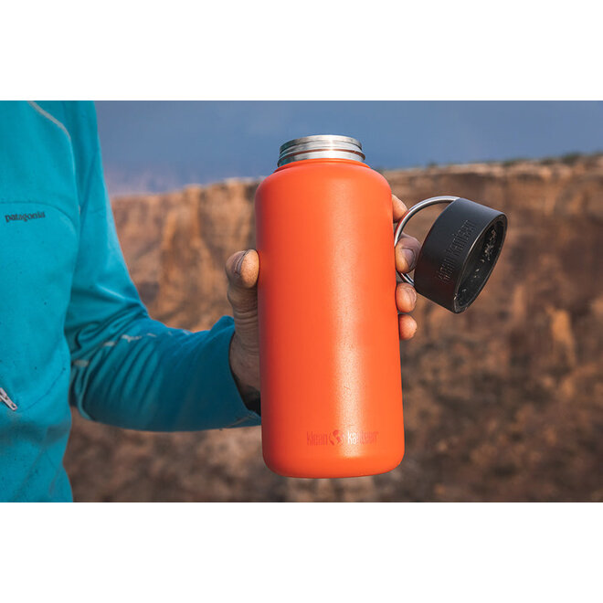 Wide 40oz/1182ml - Wide Loop Cap - Brushed Stainless