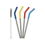 Straw 4 Pack - 8mm - Multi Color