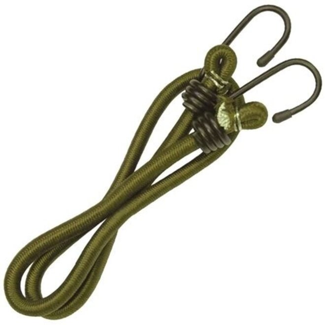 75Cm Olive Bungees 12-Pack (Highlander)