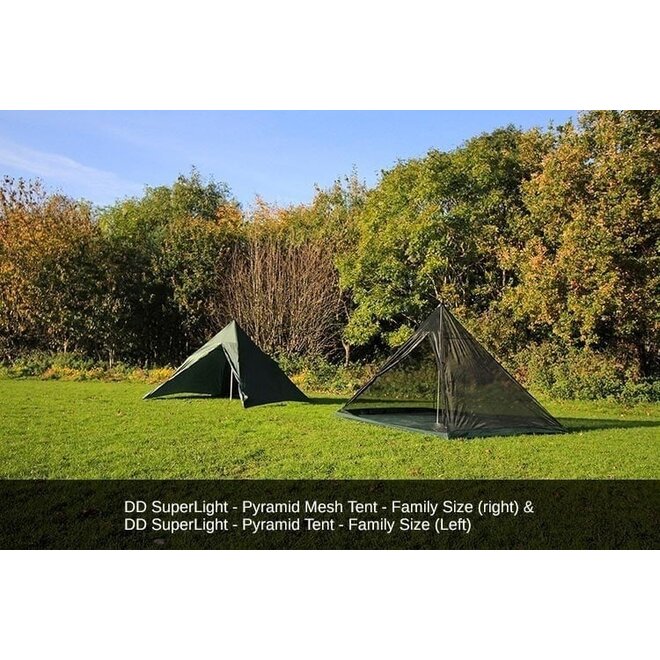 SuperLight Pyramid Mesh Tent - Family Size