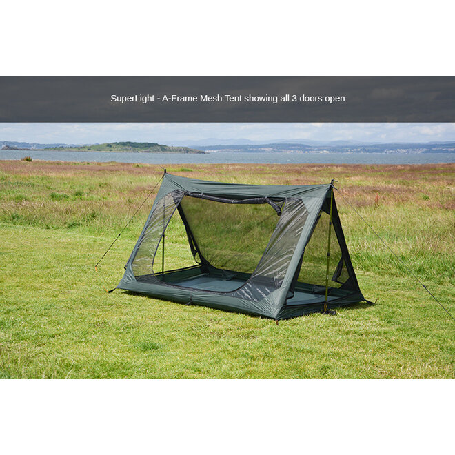 Superlight A-Frame Mesh Tent