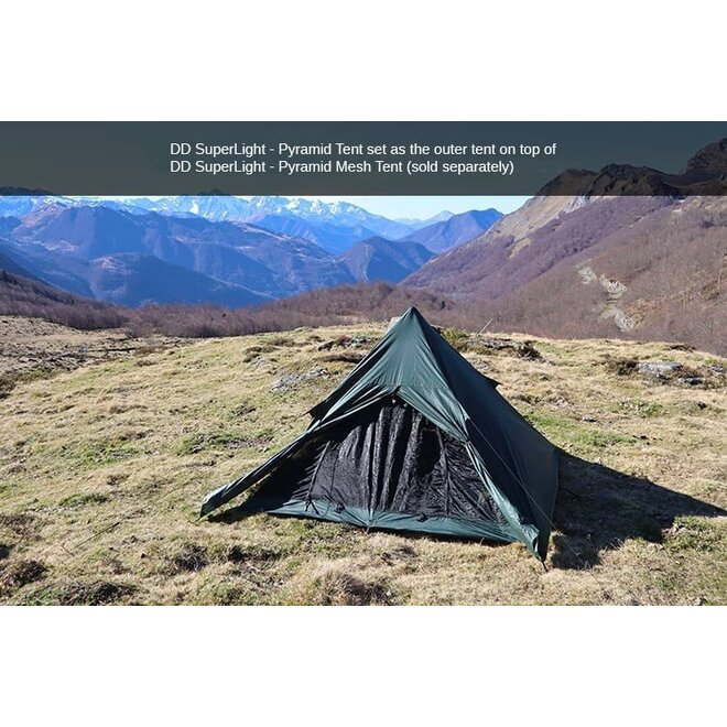 Superlight Pyramid Mesh Tent