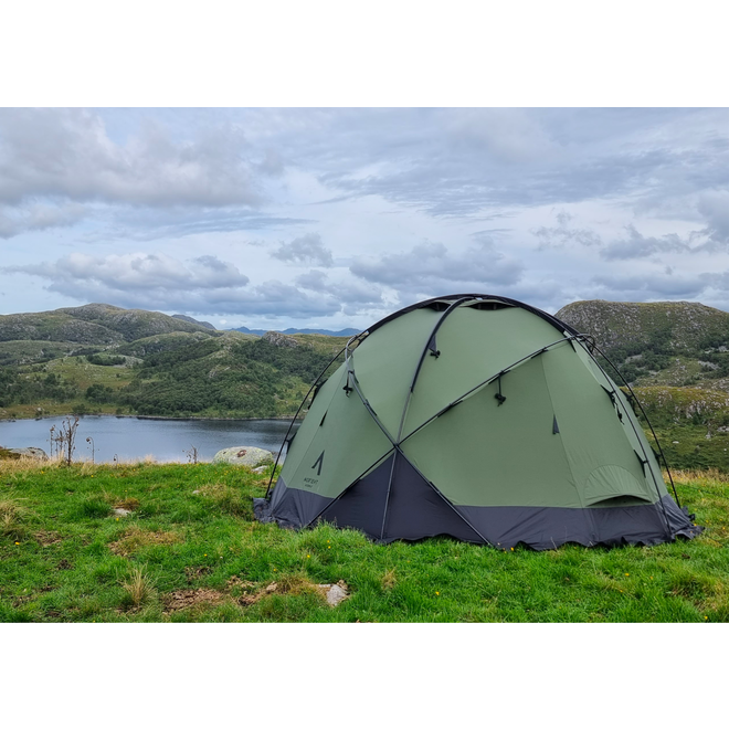 Gamme 6 PC Tent - Army Green