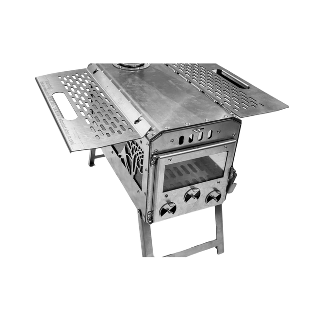 Stainless steel stove - Base Camp