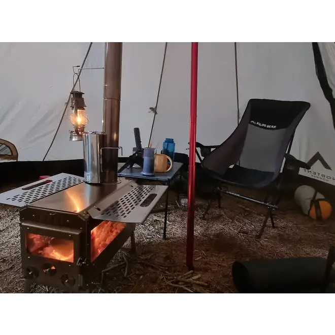 Stainless steel stove - Base Camp