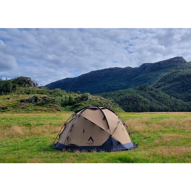 Gamme 6 PC Tent Polykatoen Oak Brown