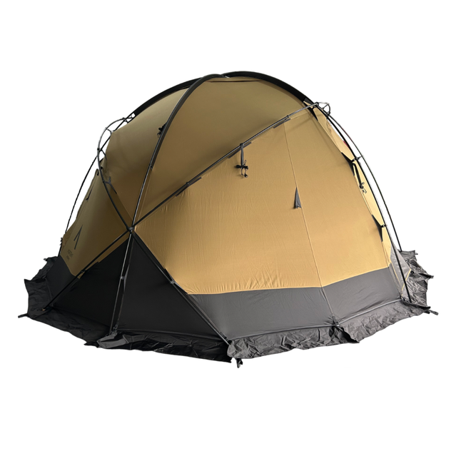 Gamme 6 PC Tent Polykatoen Oak Brown