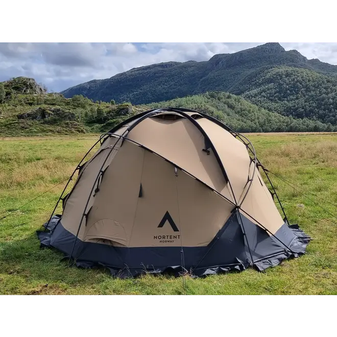 Gamme 8 PC Tent Polykatoen Oak Brown