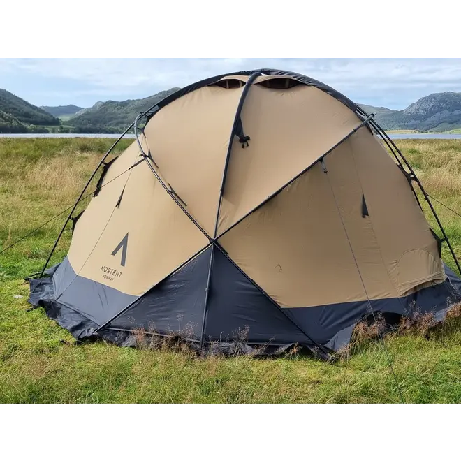 Gamme 8 PC Tent Polykatoen Oak Brown