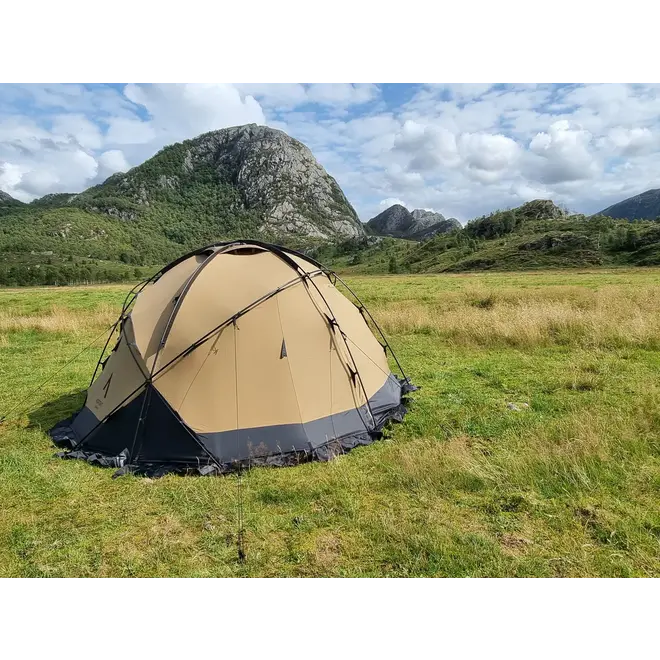 Gamme 8 PC Tent Polykatoen Oak Brown