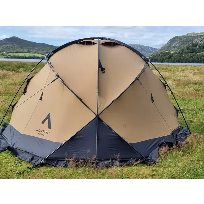 Gamme 8 PC Tent Polykatoen Oak Brown