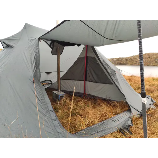 Koie 7 Binnentent Rechts